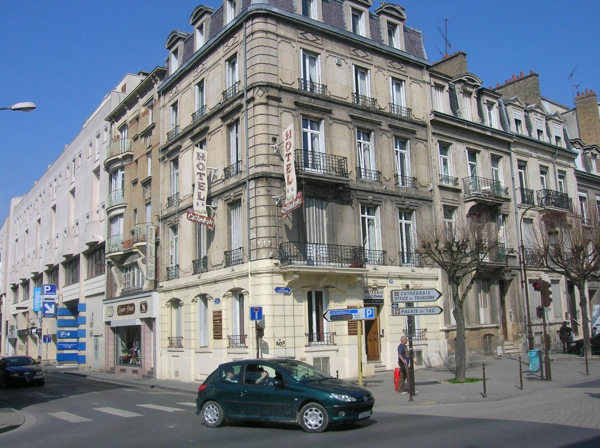 Hotel De La Cathedrale Reims Exterior foto